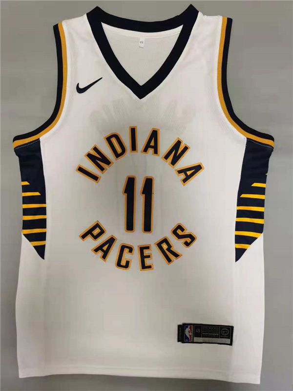 Men Indiana Pacers #11 Sabonis White 2021 Game Nike NBA Jerseys